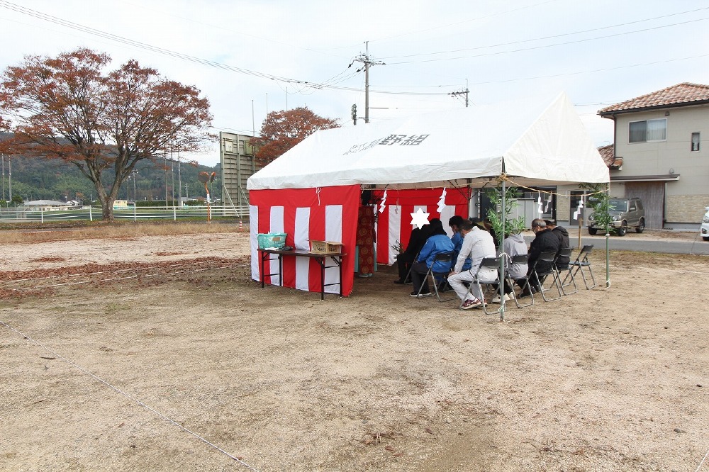 地鎮祭・起工式