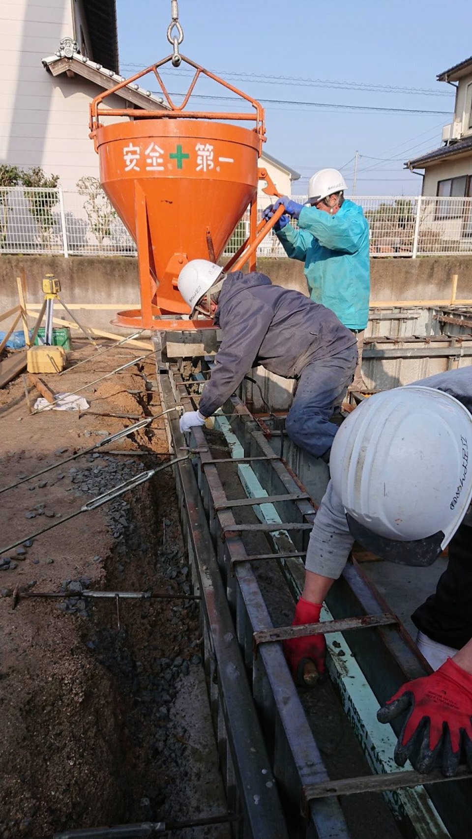 ☆基礎工事　立上打設☆