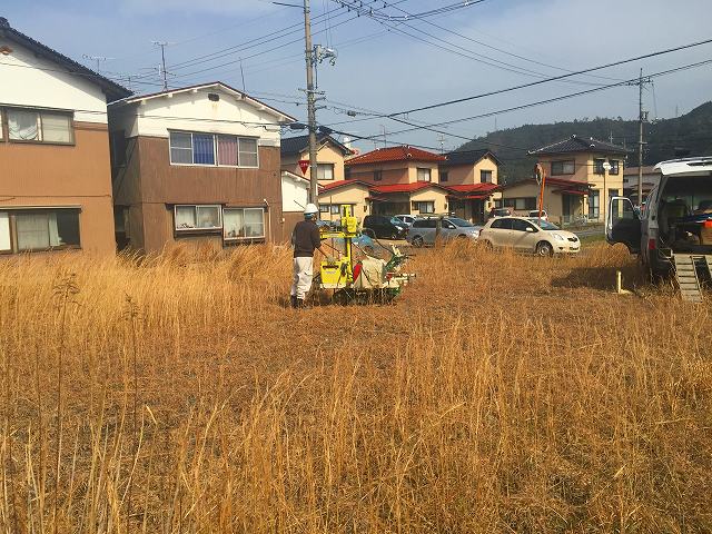☆地盤調査☆