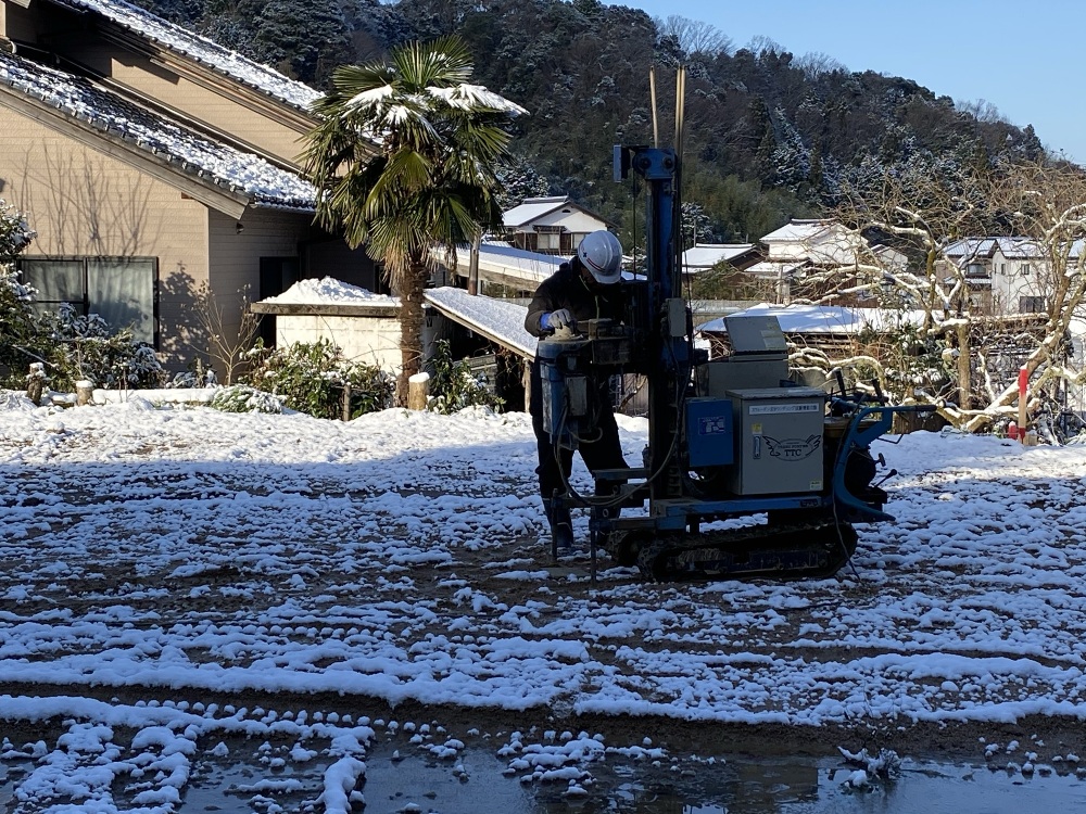 地盤調査