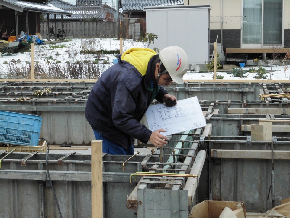 ☆基礎工事　立上打設☆