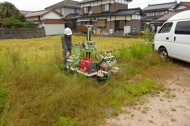 ☆地盤調査☆