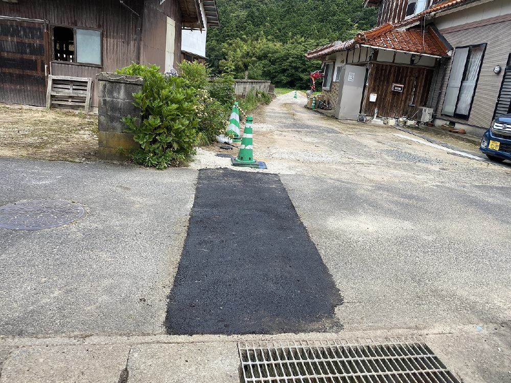 上下水本管取出し工事
