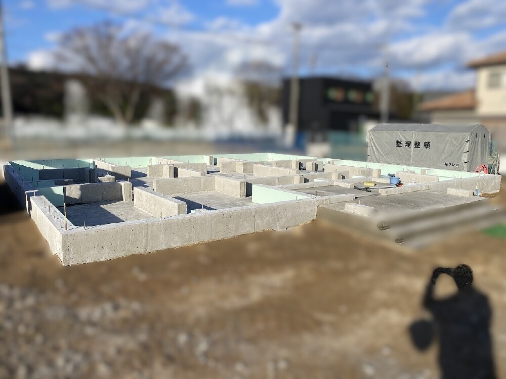 基礎工事　完成