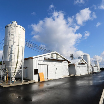 米久おいしい鶏㈱　帽子取養鶏団地鶏舎新築工事