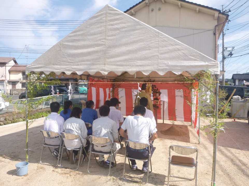 ☆祝♪　地鎮祭・起工式☆