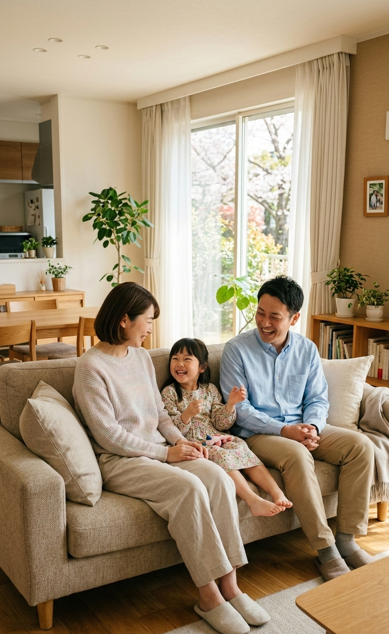 リビングの快適さ