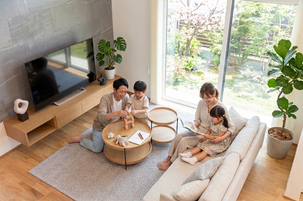 上質なリビングルームのイメージ