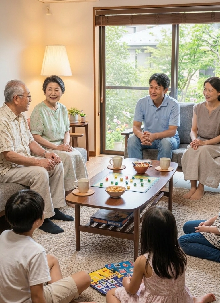 家族の団欒